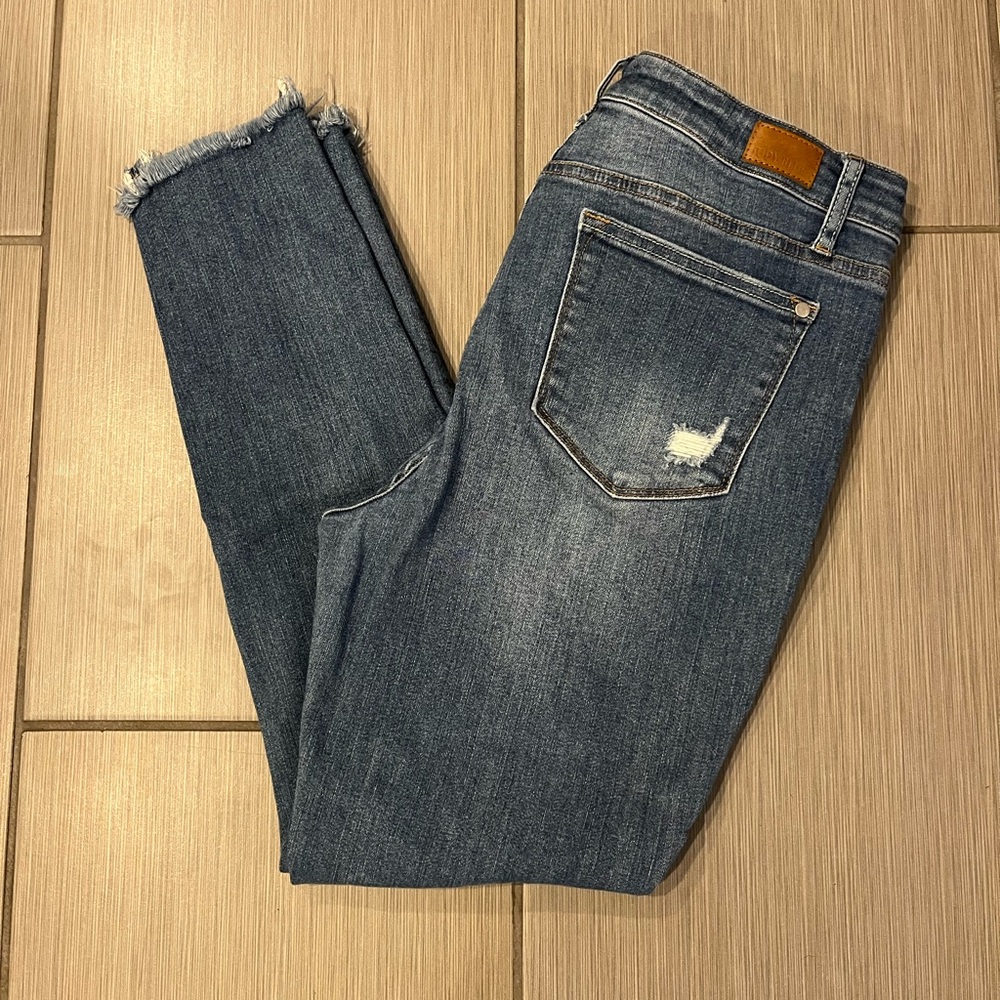 Judy Blue Skinny Distressed Jeans